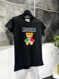 Жіноча Футболка Майка Топ у стилі Moschino Москино