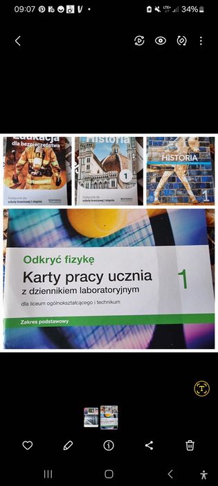 Sprzedam książki do szkoły branżowej 1 stopnia