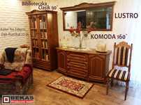 Komplet Komoda i Szafa + Lustro Stylowy Komplet Mebli Bekas