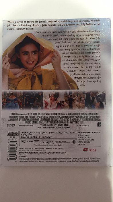 Królewna Śnieżka Film DVD ( Julia Roberts)