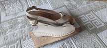 Buty damskie na koturnie sandały 40