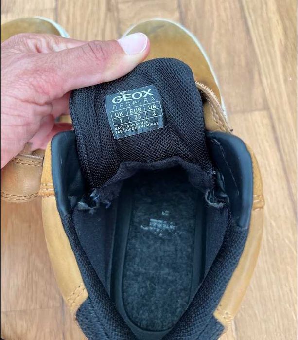 Botas Geox beges - criança