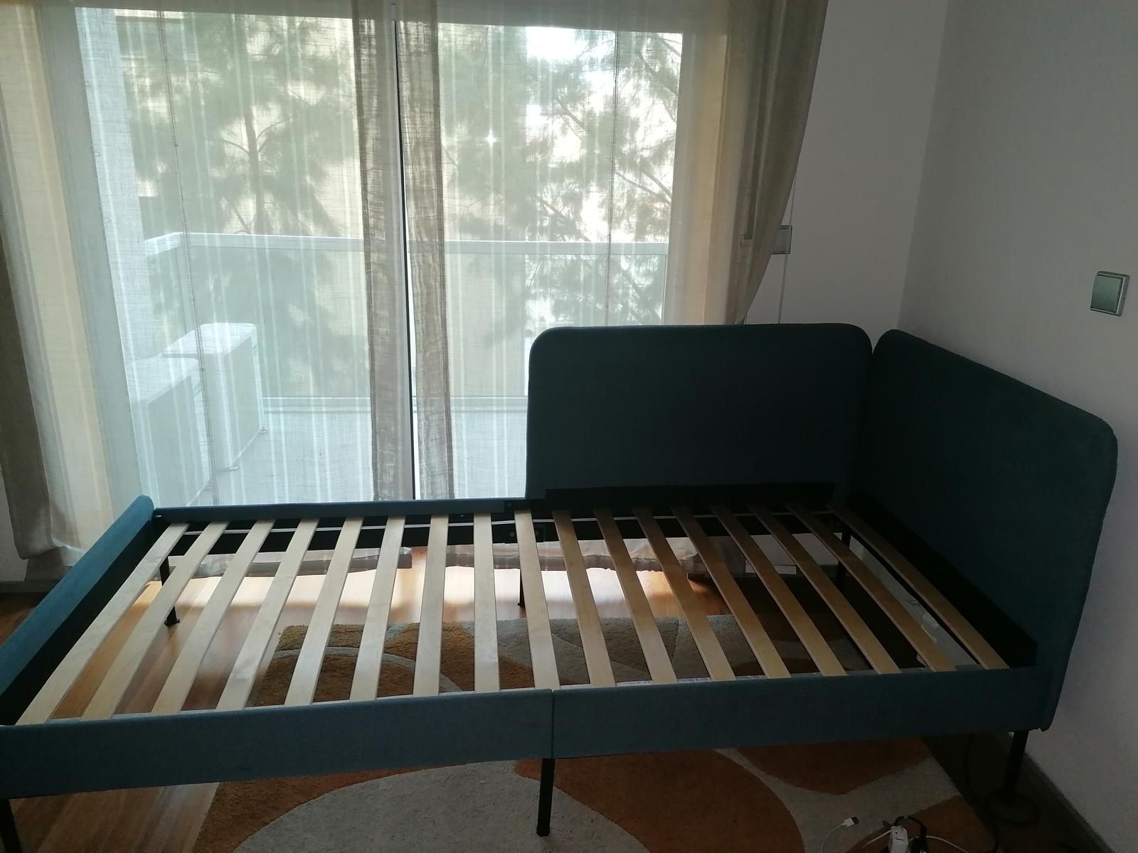 Cama individual solteiro com colchão