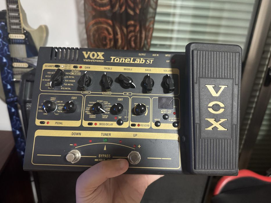 Pedaleira Multiefeitos Vox