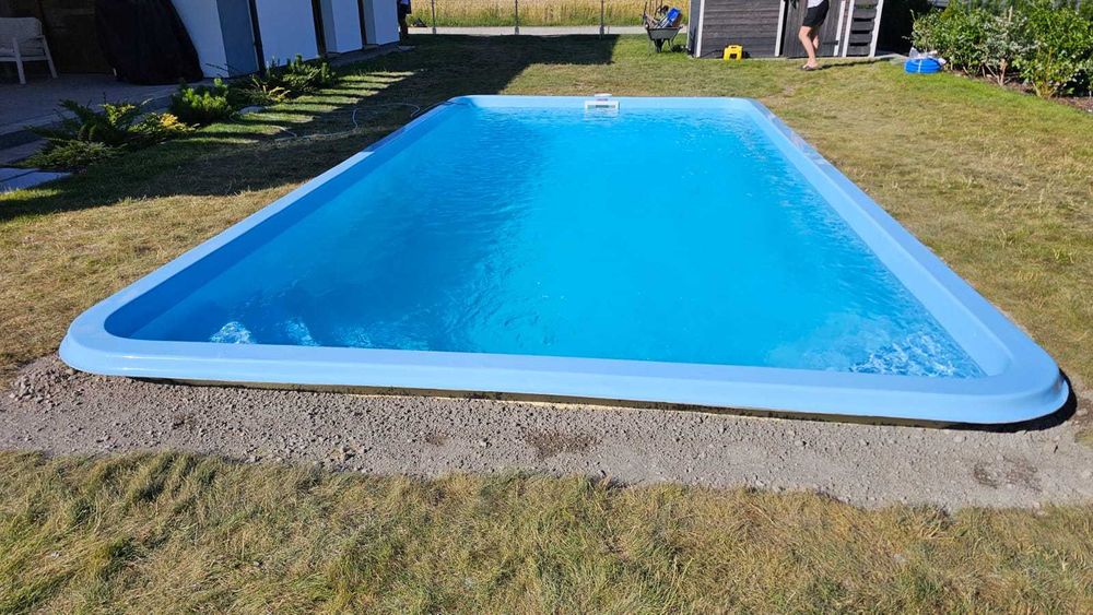 Basen poliestrowy 8,50x3,70x1,55m szybka dostawa PROMOCJA