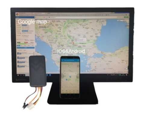 GPS Tracker Anti-Roubo (Corta Corrente - Bateria Interna - Microfone)