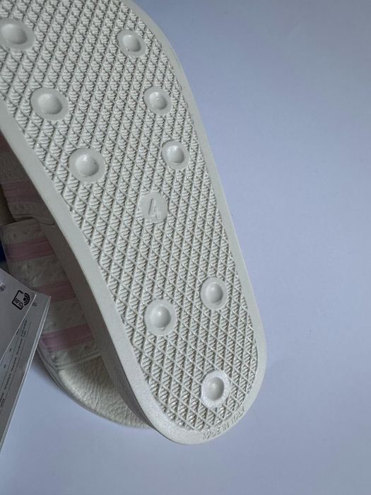 Nowe klapki damskie ADIDAS ADILETTE W białe różowe 37
