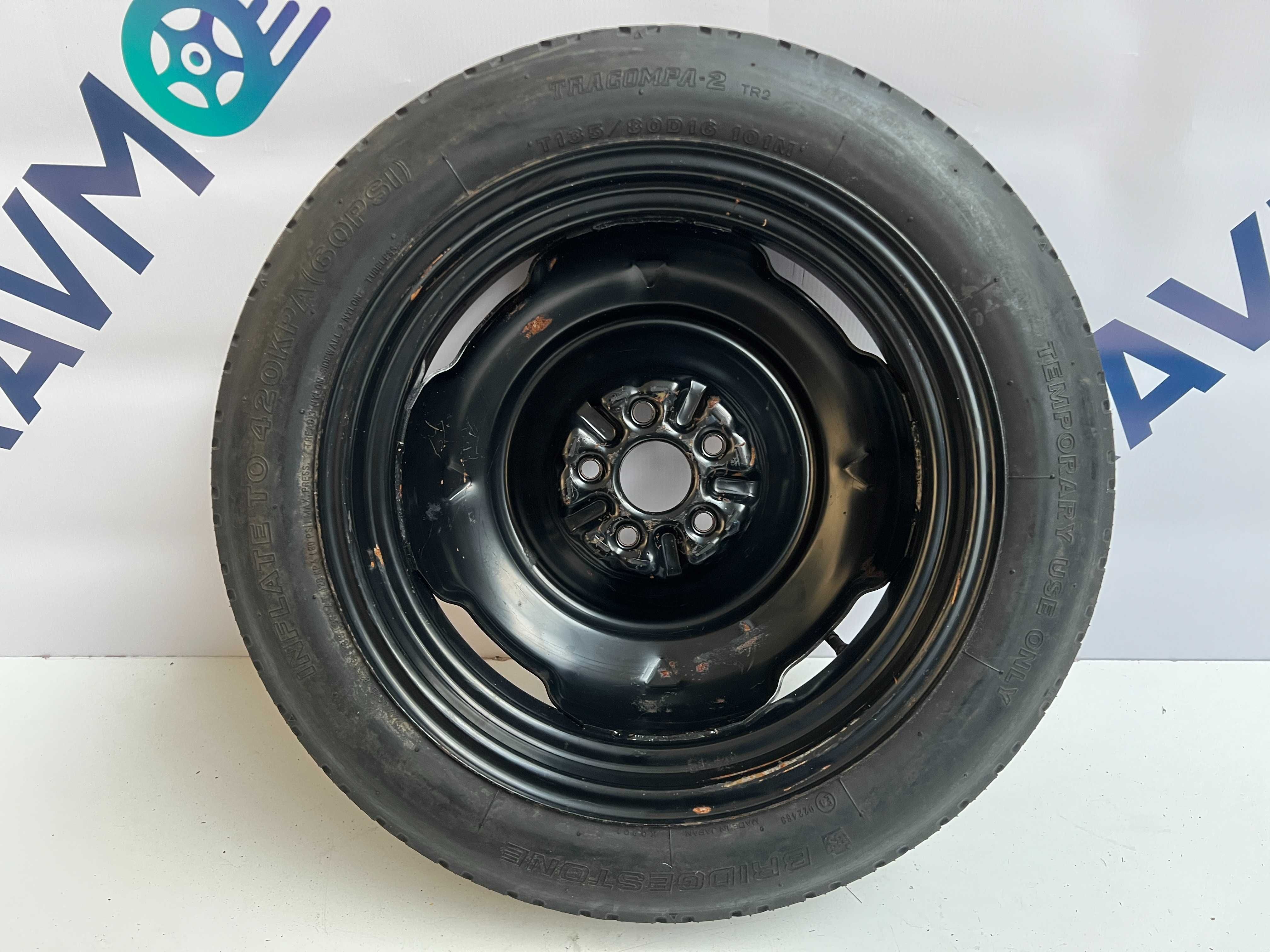 Koło zapasowe dojazdowe dojazdówka Hyundai 4J 16" 5x100 135/80/16