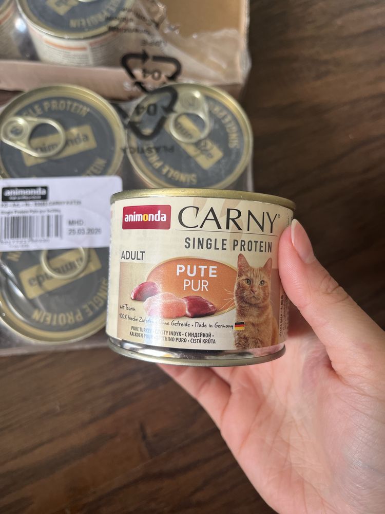 Karma mokra animonda indyk single protein pute 200g