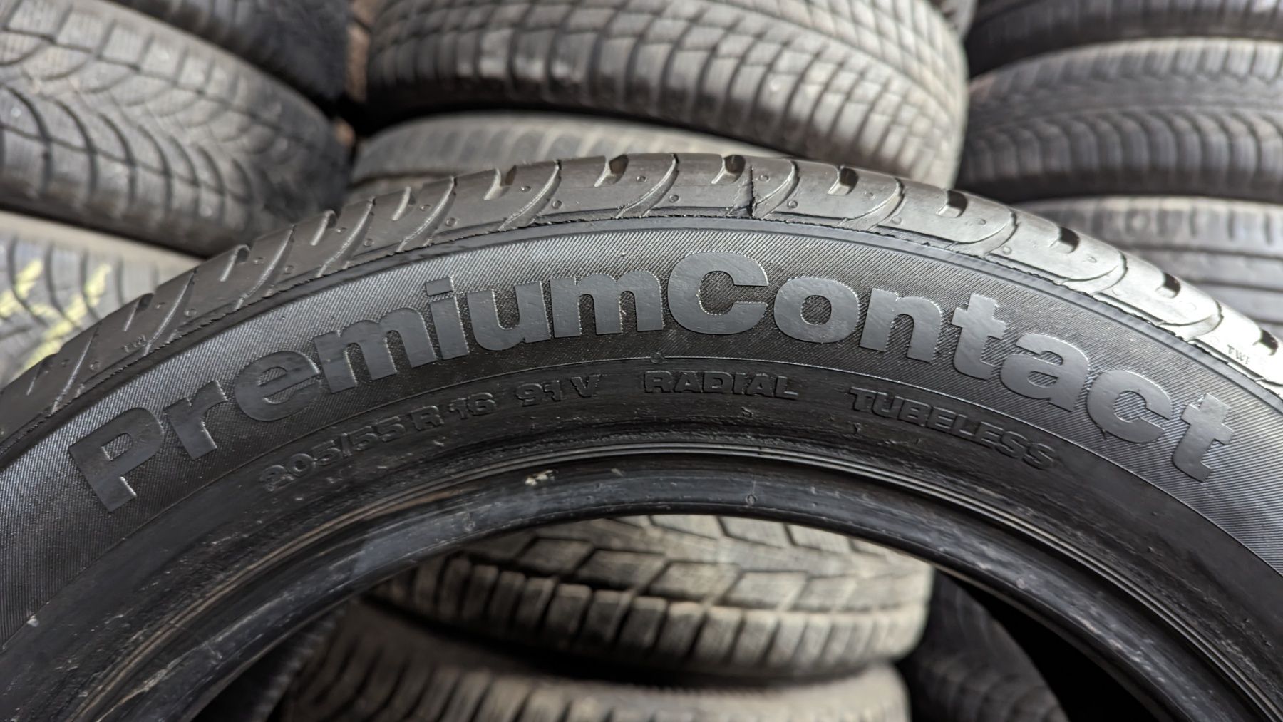 Шина 205/55 R 16 Continental PremiumContact. Одне колесо. Розпаровка.