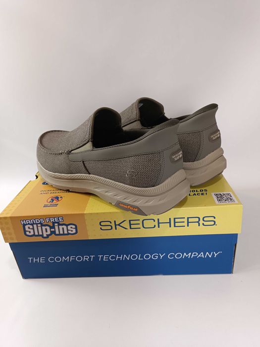 Чоловічі текстильні мокасини Skechers Pollard-Wilfred 50.5 розмір