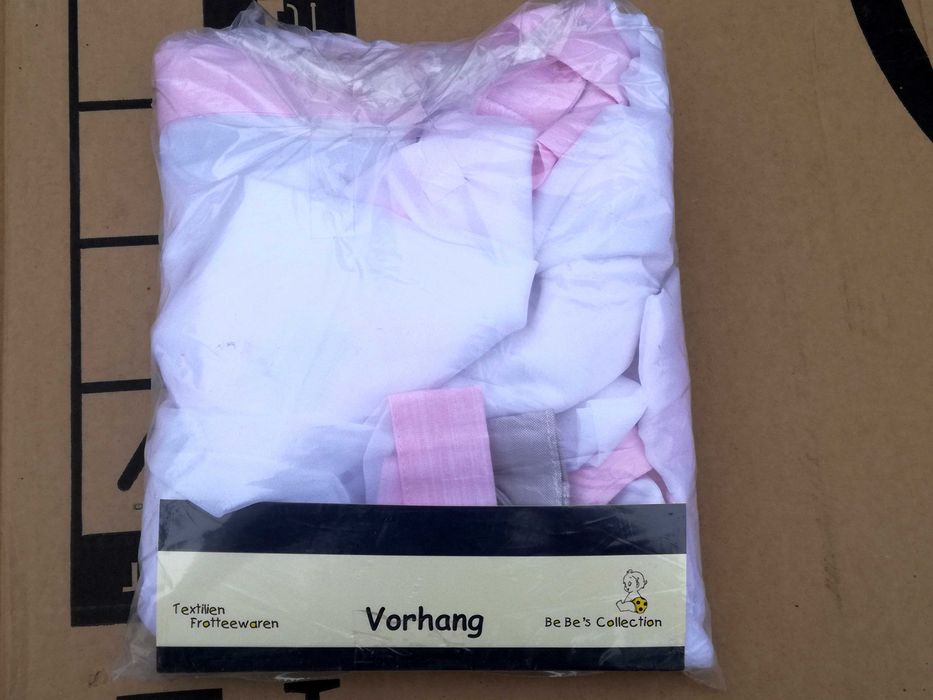 Zasłona Be Be 's Collection pętelkowe księżniczka różowa 100 x 150 cm