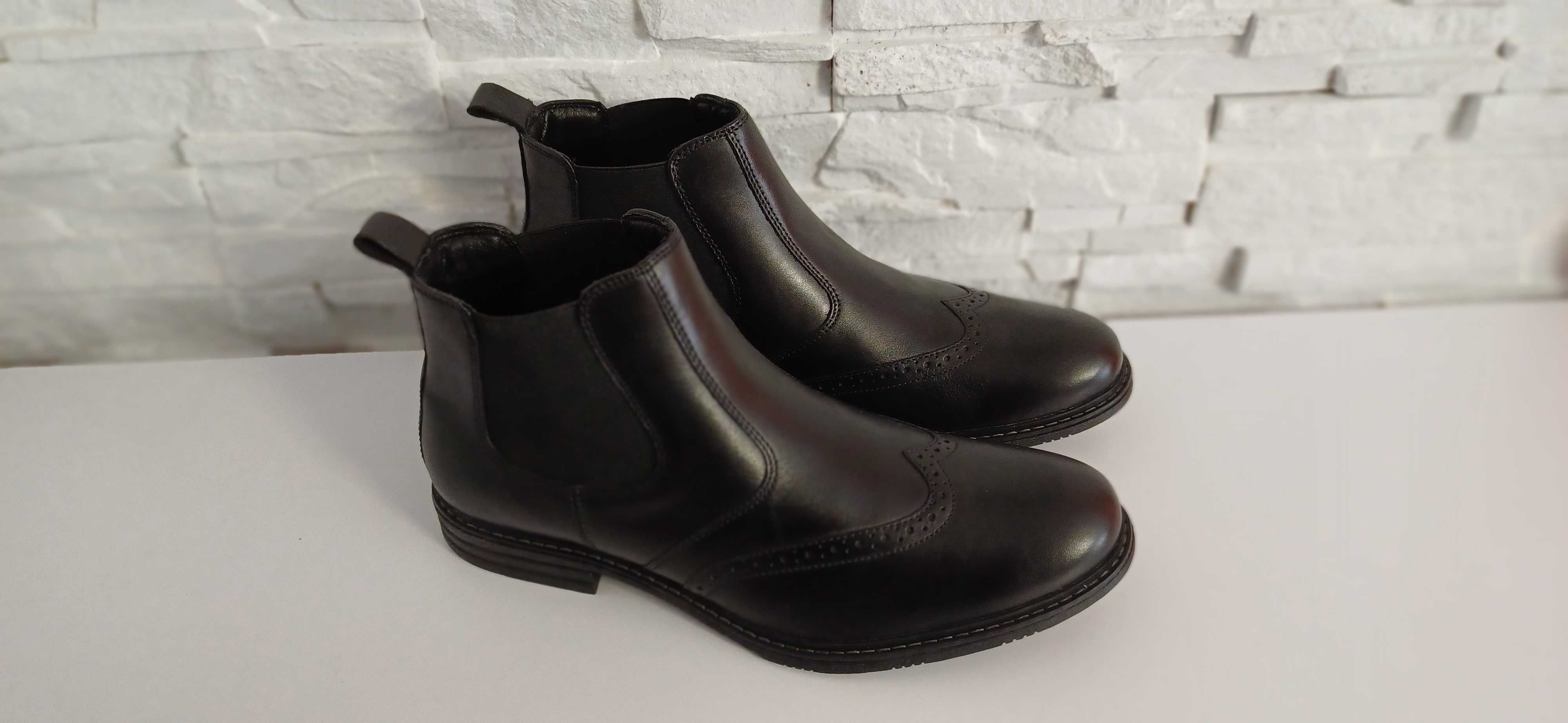 Nowe sztyblety GOSOFT SWISS Comfort roz.44 wkł.30,5 cm.