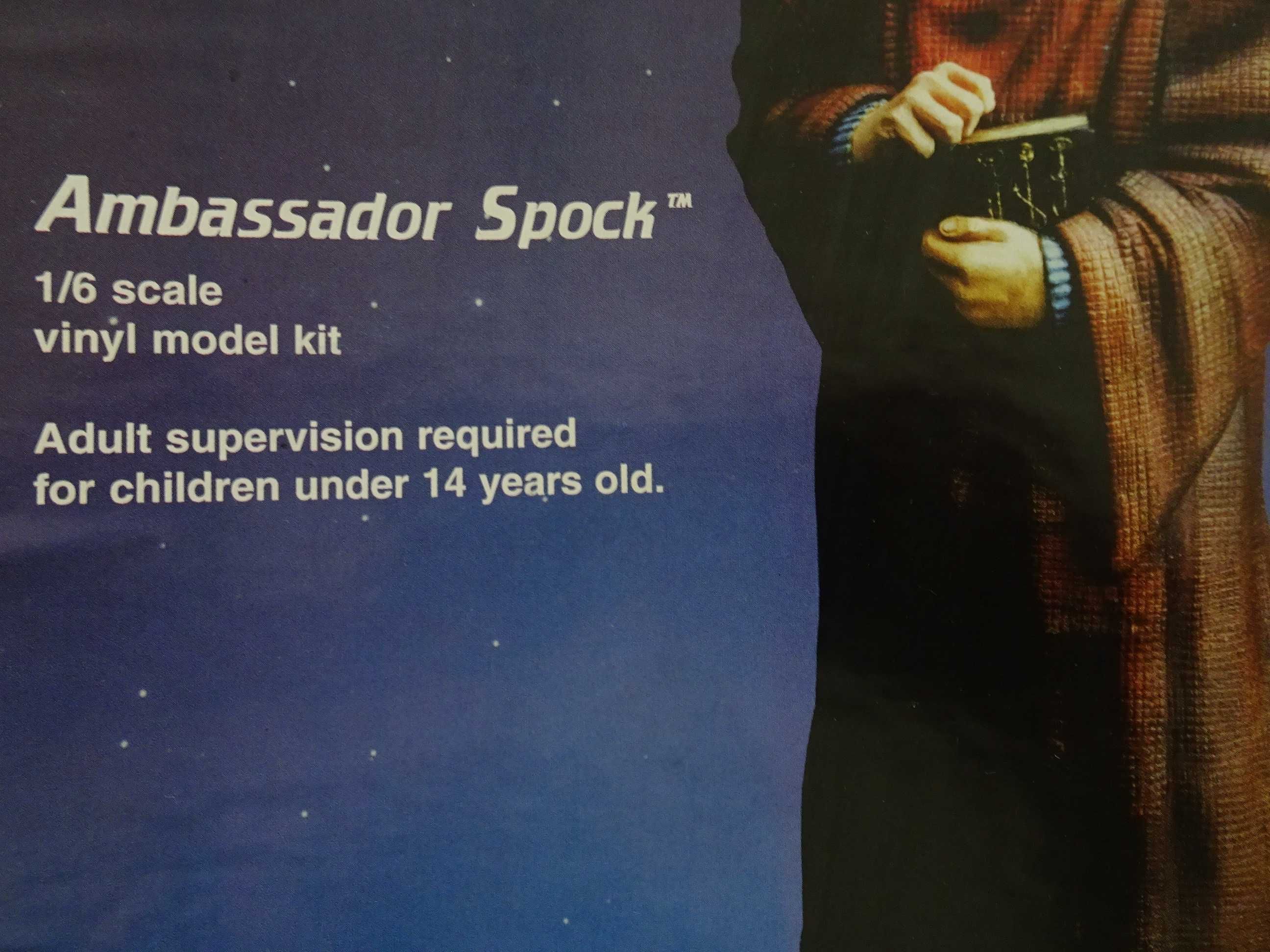Star Trek The Next Generation Ambassador Spock Model Kit Geometric