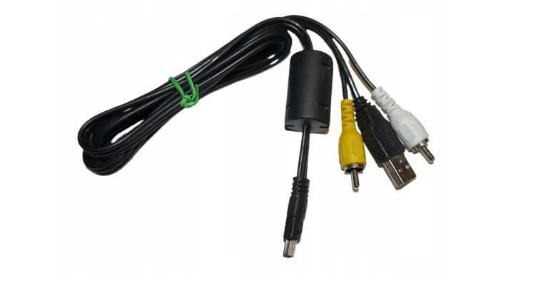 Kabel przewód USB, 2xRCA - USB MINI 5 PIN s.GB02