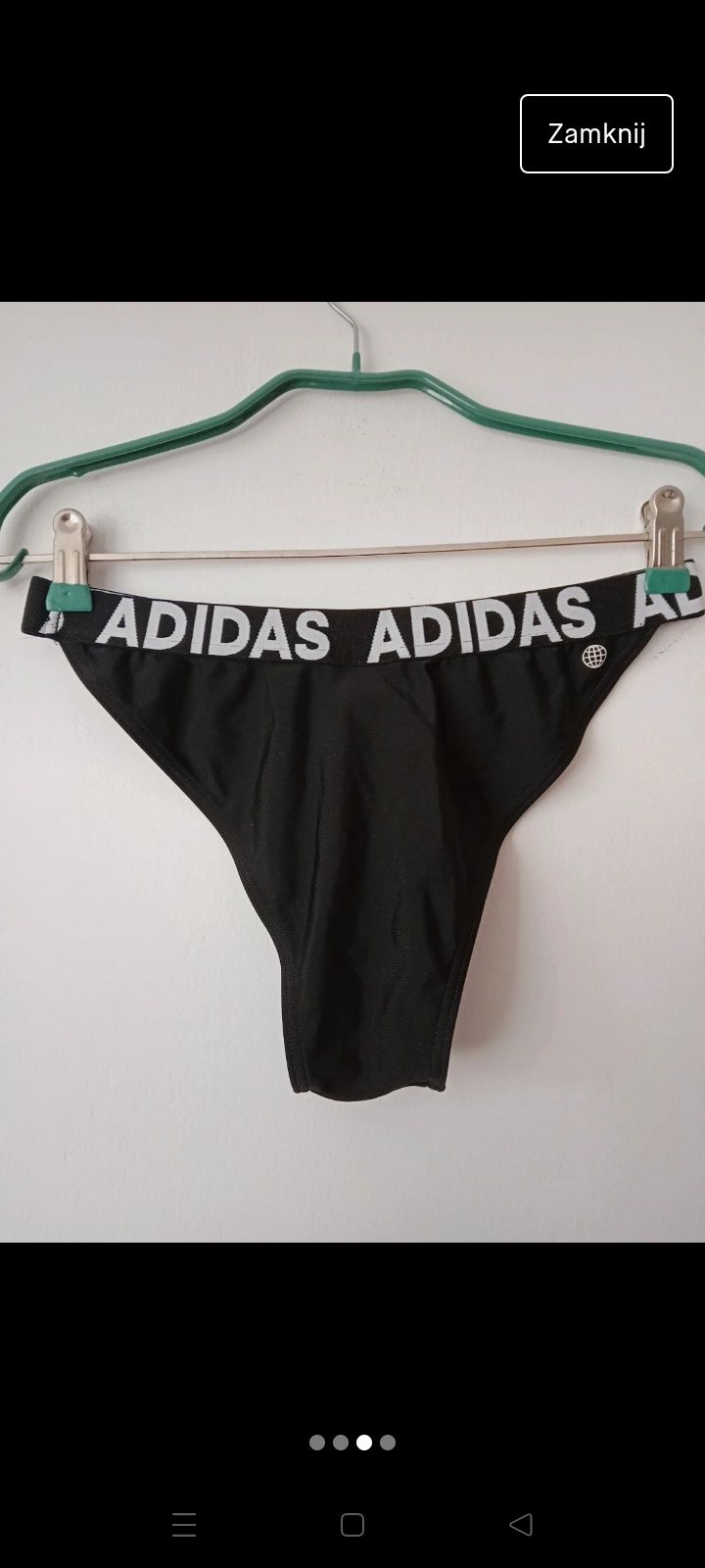 Adidas dół stroju kąpielowego 44