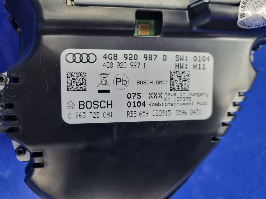 LICZNIK zegary AUDI A7 C7 prędkościomierz wyświetlacz ORYGINAŁ
