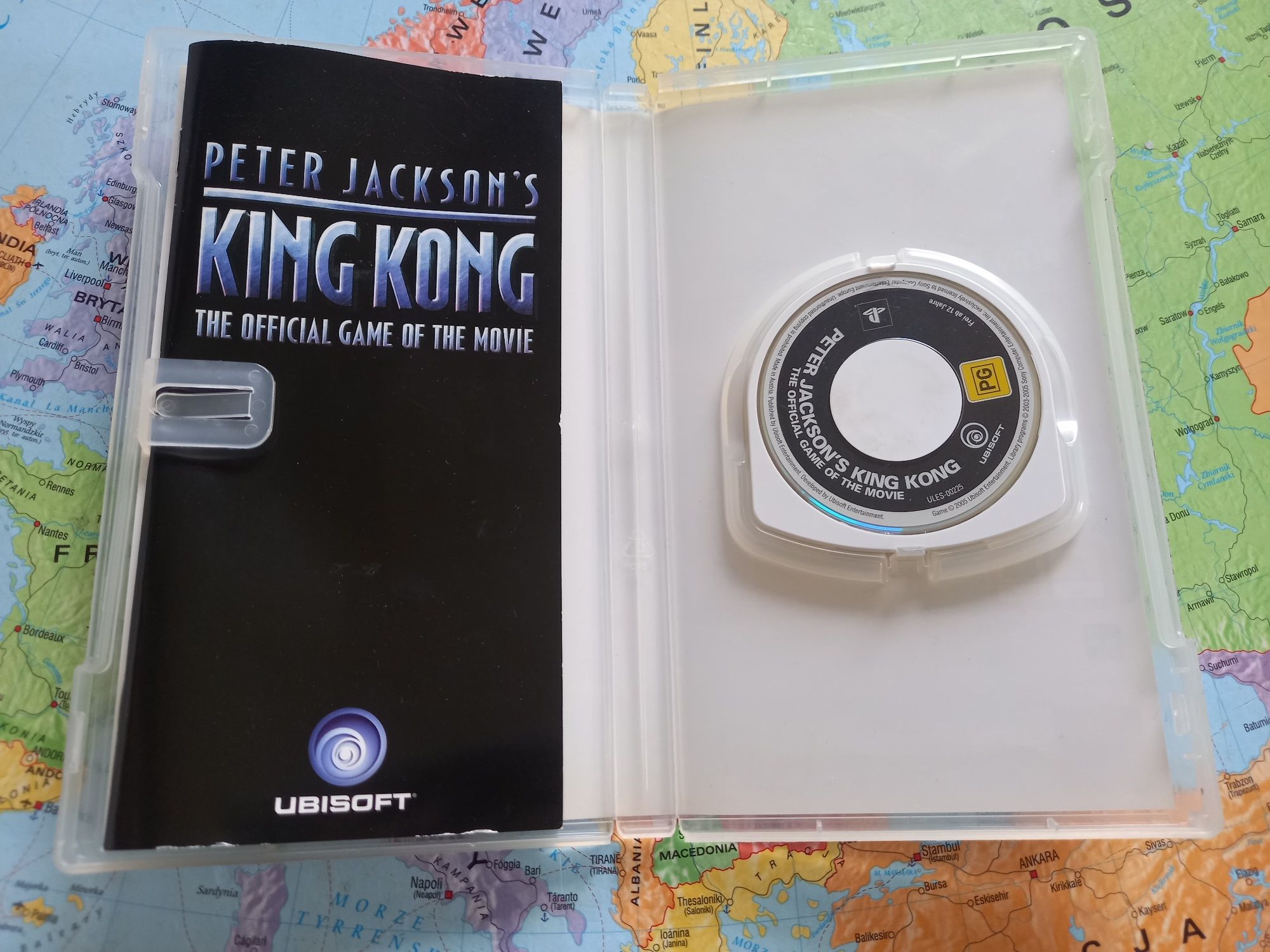 Gra Sony psp peter jackson's king kong