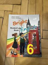 Карпук О. Книга для 6 класу. Bright English