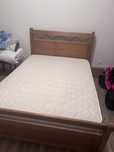 Cama de casal com colchão
