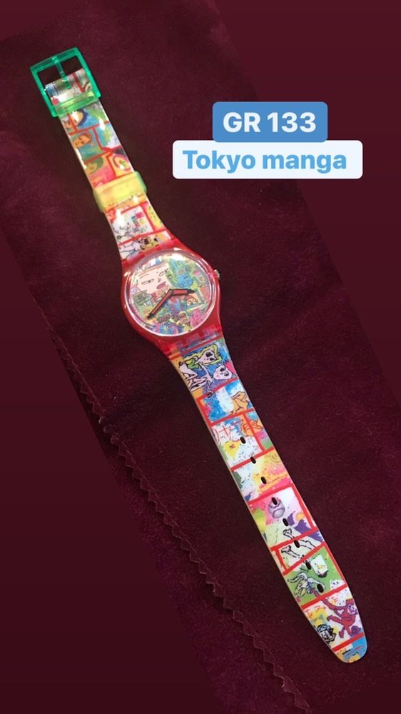 Relógio Swatch Tokyo Manga