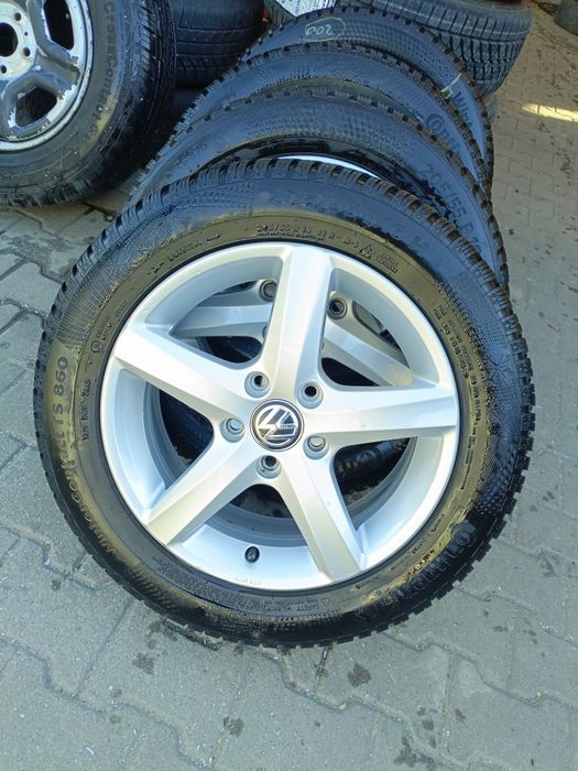Koła aluminiowe zimowe VW skoda seat audi 205/55/16 5x112 7-8 mm