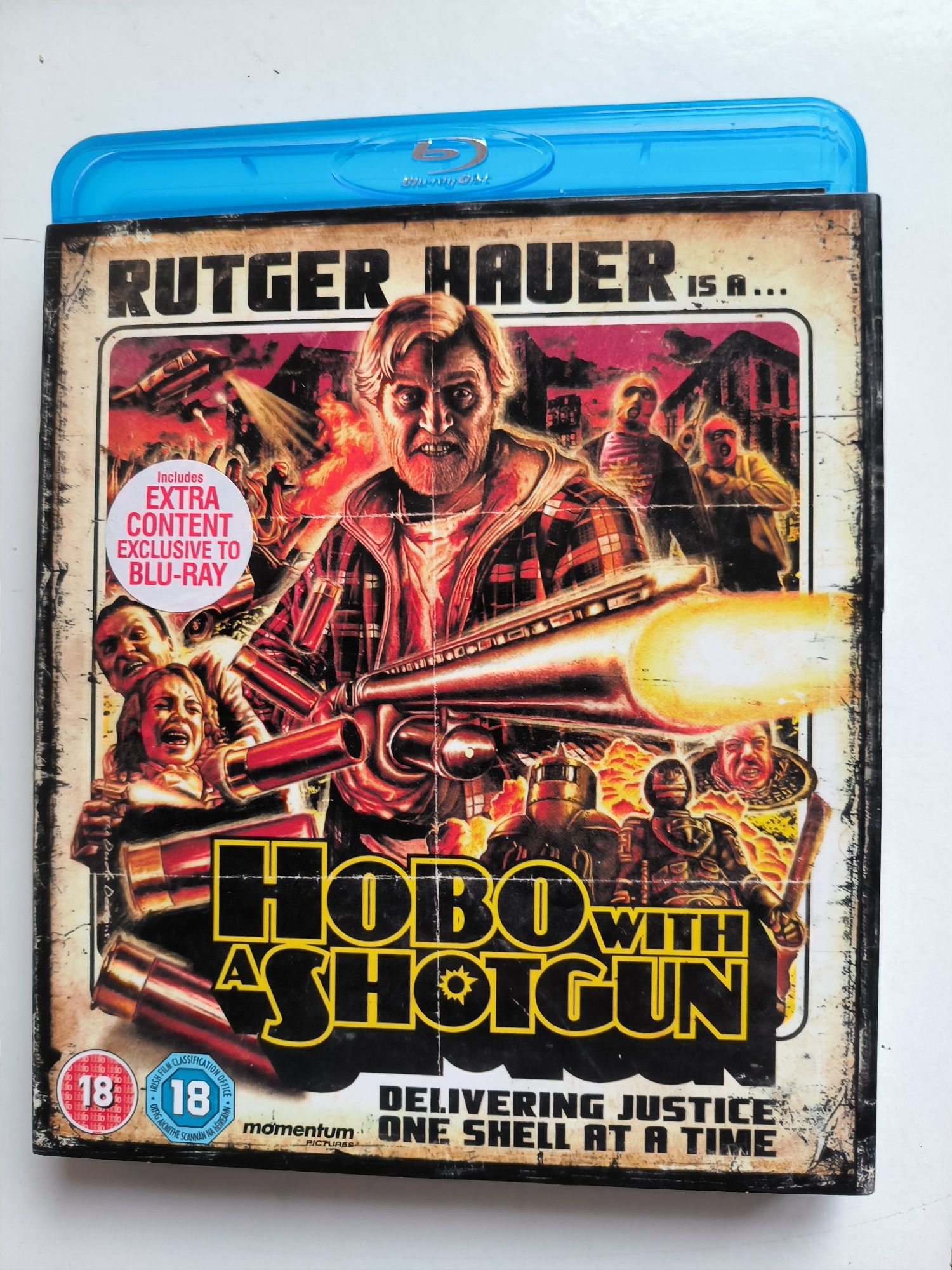Hobo with a Shotgun -bluray
