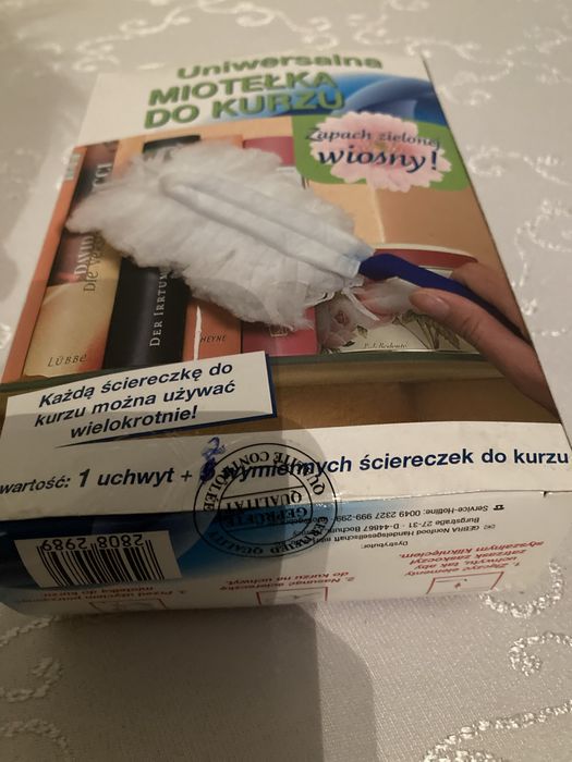 Miotełka Do Kurzu Zmiotka Elektrostatyczna Uniwersalna 1 kpl