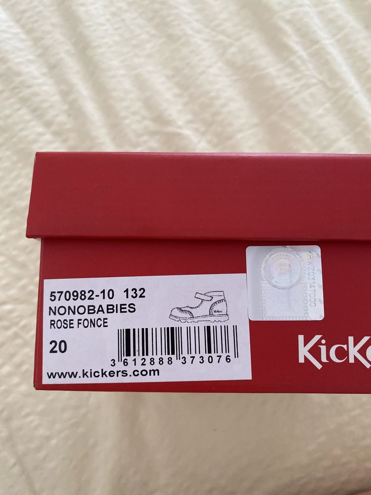 Sapatinhos roxos kickers - eur 20