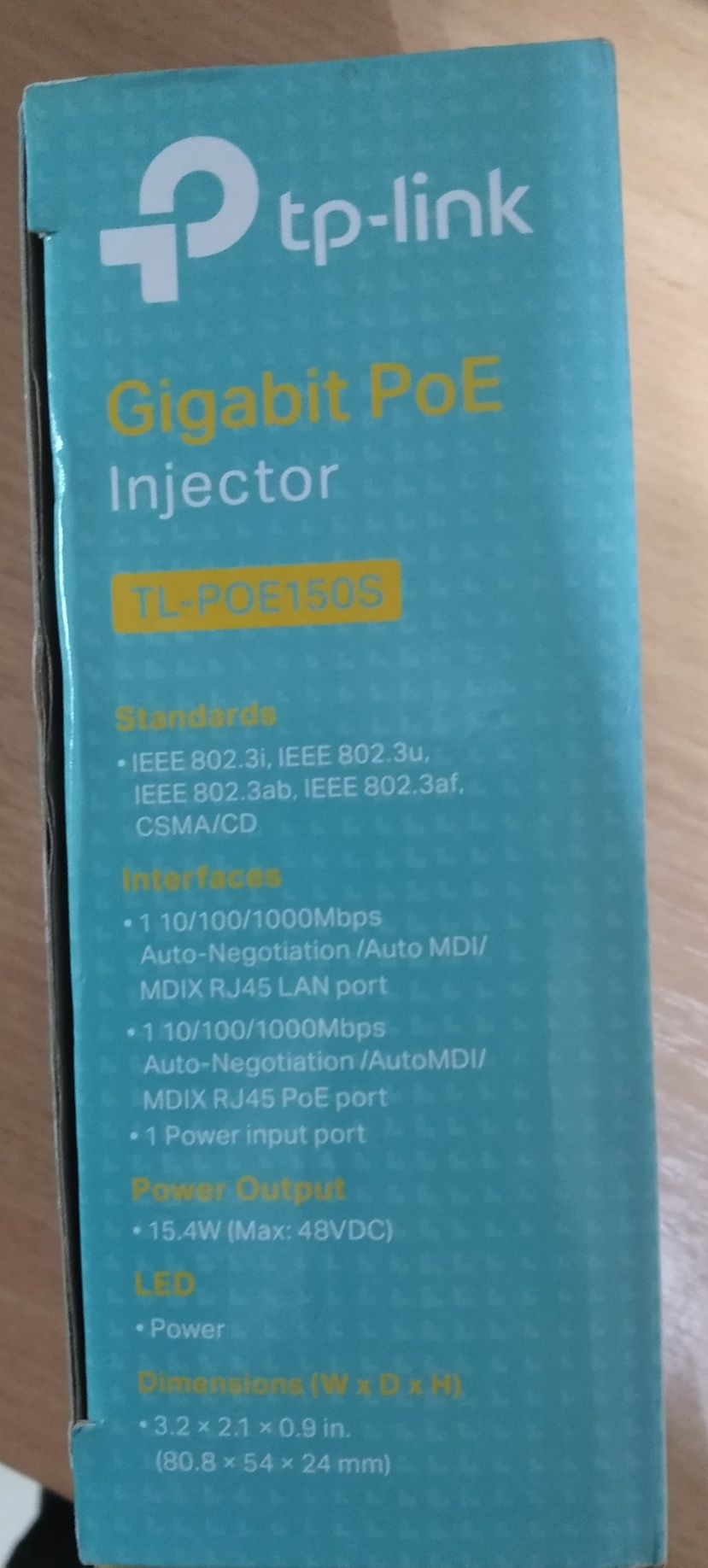 Инжектор PoE TP-Link TL-PoE150S