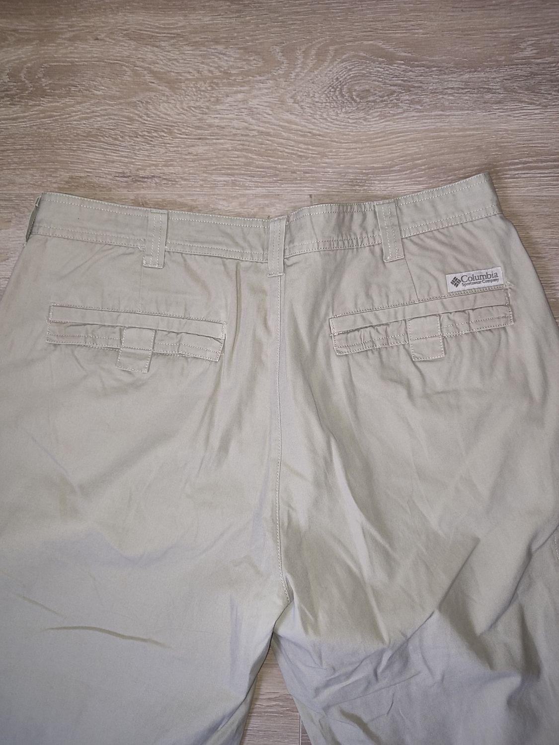 Spodnie chinos proste straight fit Columbia