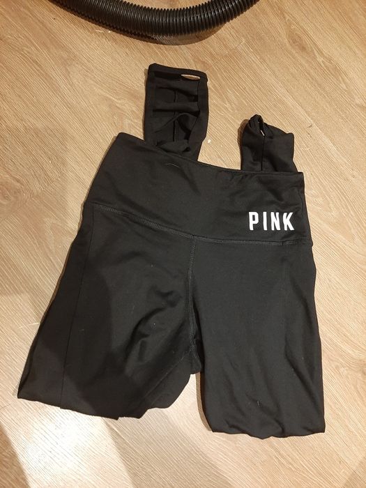 Spodnie Legginsy Pink czarne