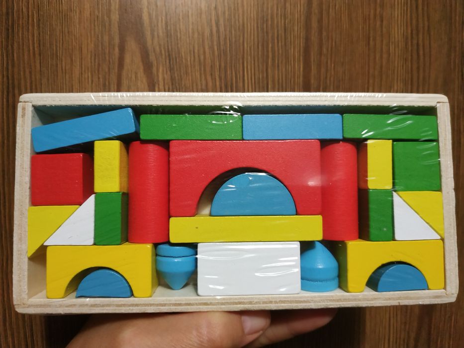 Дерев'яний конструктор для розвитку дитини новий