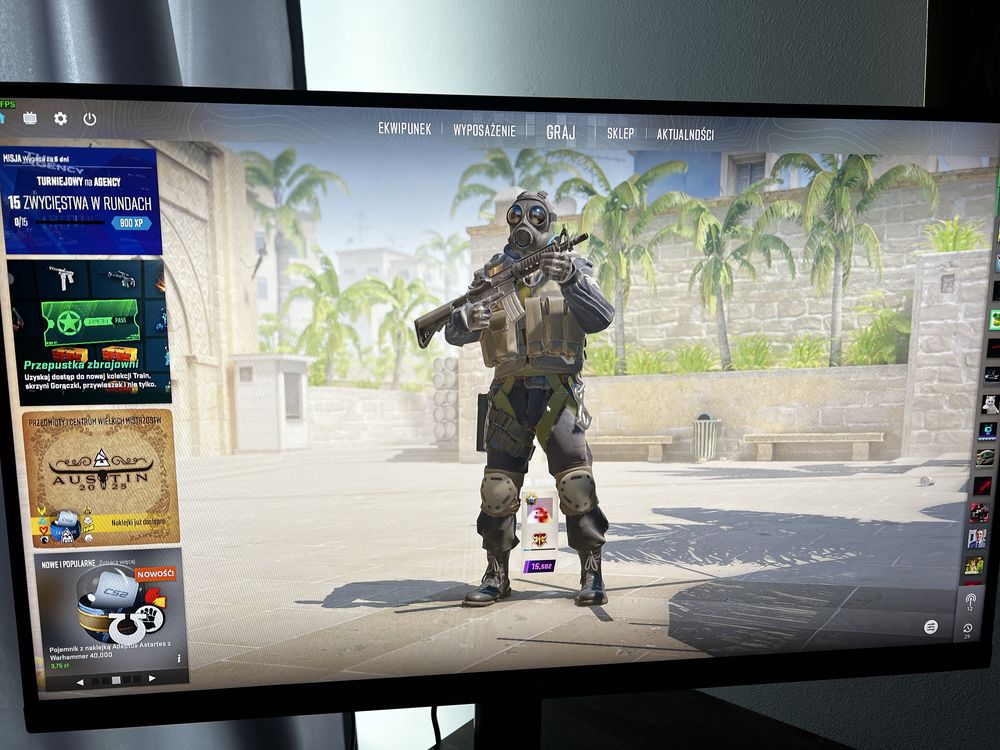 Monitor LG 27” UltraGear™ Nano IPS HDR 10 1ms 2k 144Hz 27GL850