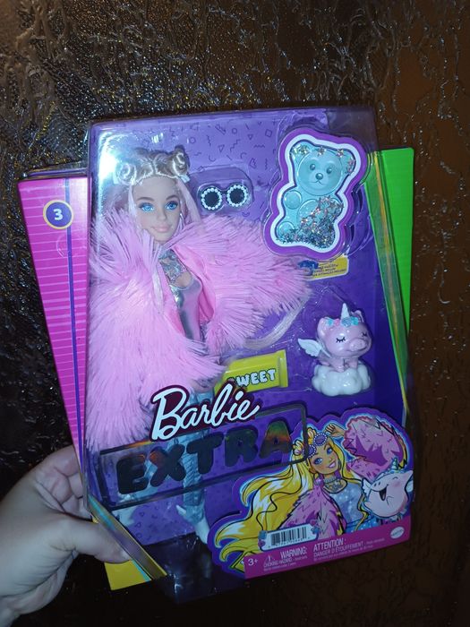 Лялька барбі екстра Barbie extra
