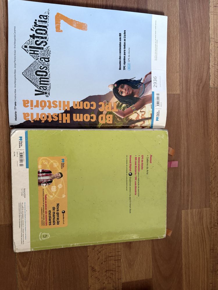 Manual + Caderno Atividades “Vamos à história” 7 ano