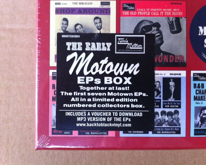 Vários: The Early Motown EP's Vol.1 (Vinil 7LPx7") [Selado]