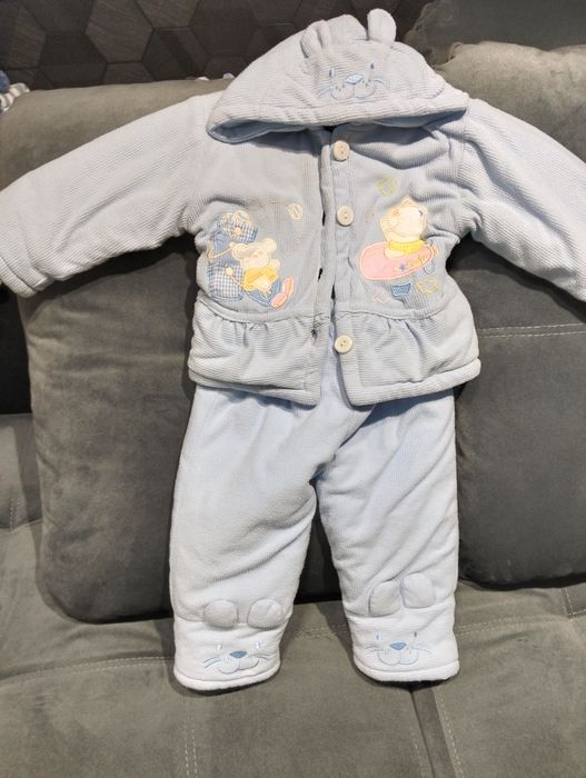 Дитячий зимовий комбінезон на дівчинку, хлопчика, 1 рік одяг немовля