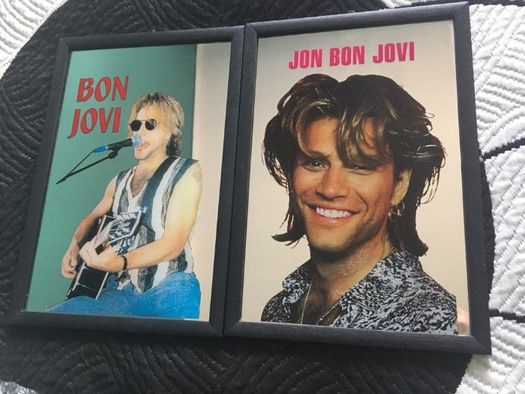 Quadros Espelhados Bon Jovi