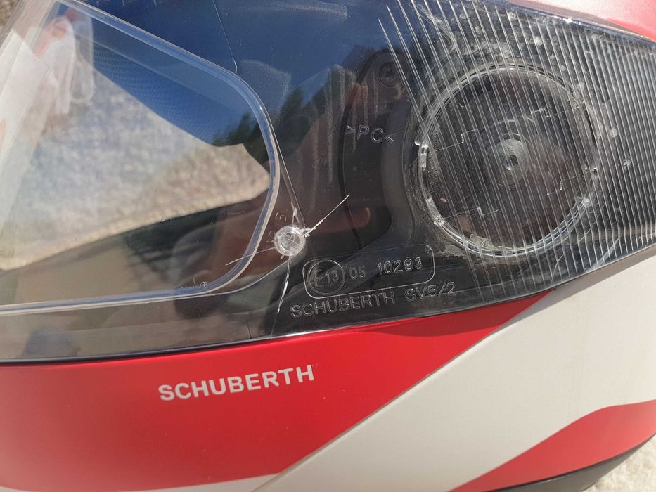 Schuberth c4 pro XXL , szczękowy kask motocyklowy z blendą .