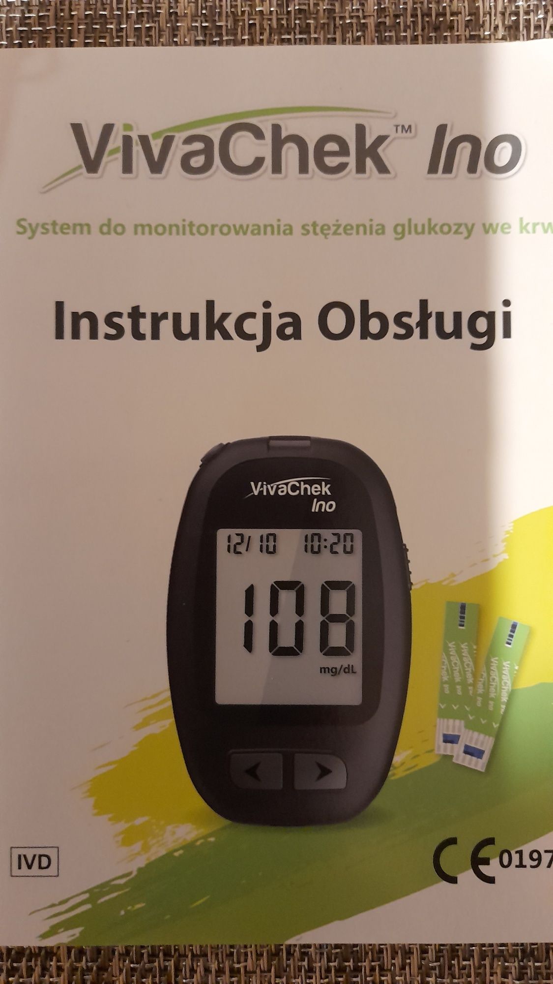 Glukometr  Viva chec Ino