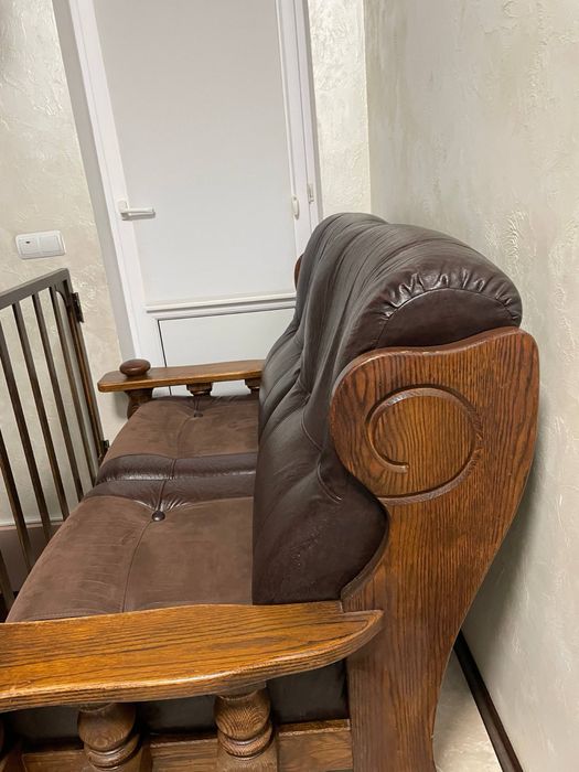 комплект диван та крісло