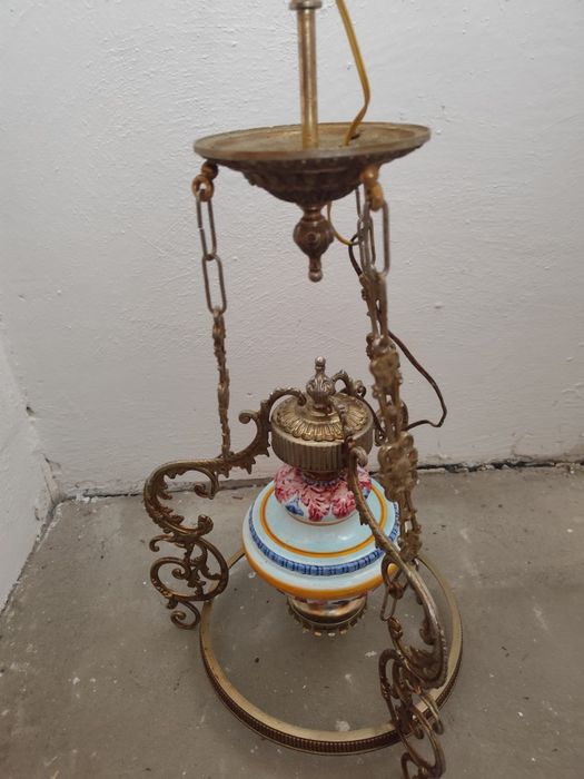 Stara Lampa mosiężna