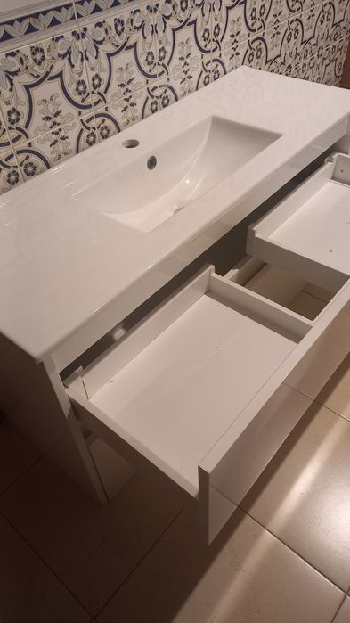 Móvel WC Casa de Banho com Lavatório