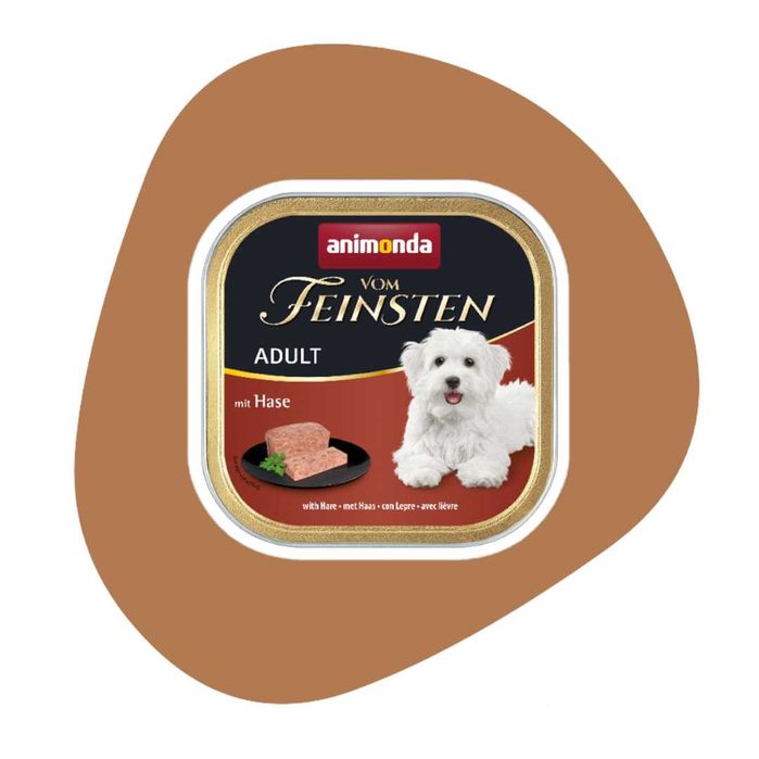 Animonda Vom Feinsten Królik Zając 10x150g Karma mokra