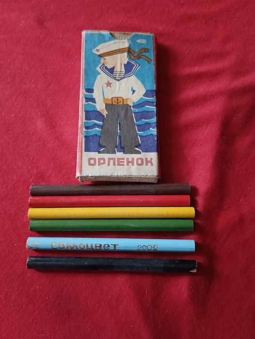 Цветные карандаши Самоцвет Орлёнок