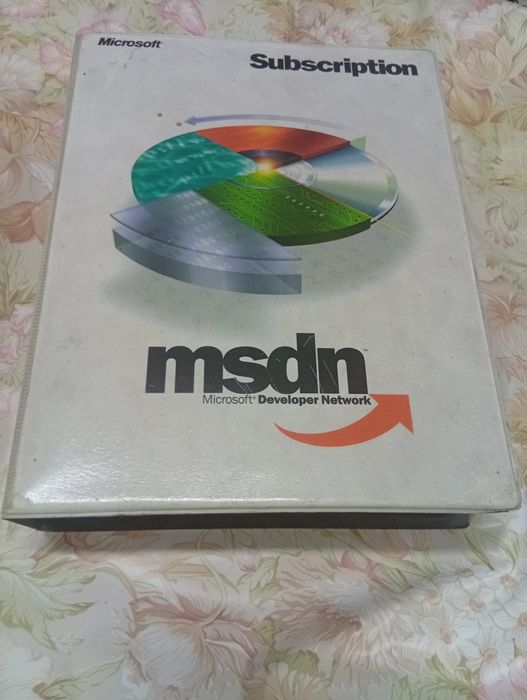 CD диски Microsoft MSDN