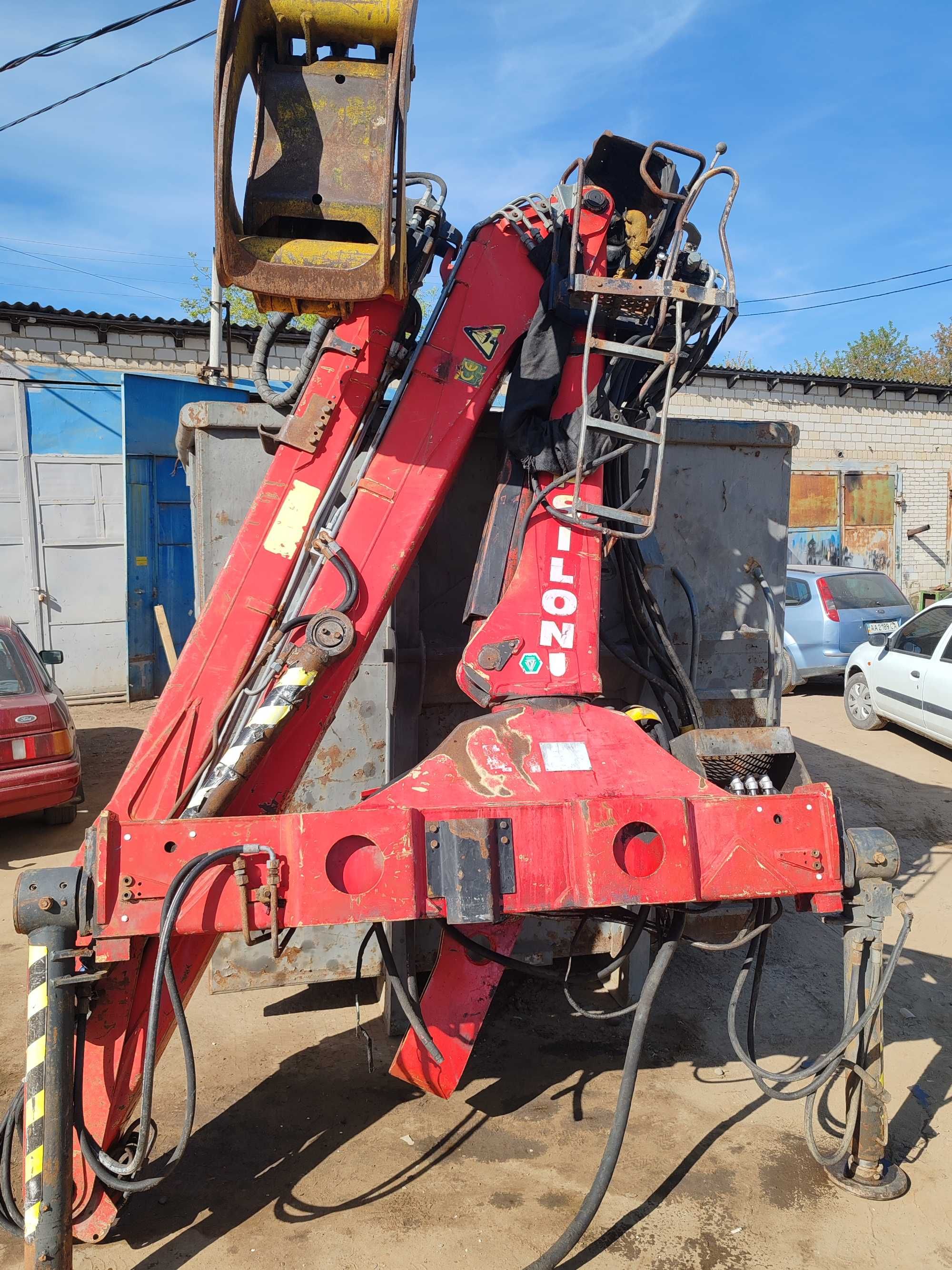 Лісовий Кран маніпулятор Palfinger Epsilon E10.78Z Hiab Fassi Copma