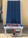 Kit solar 12V 30W 8Ah
