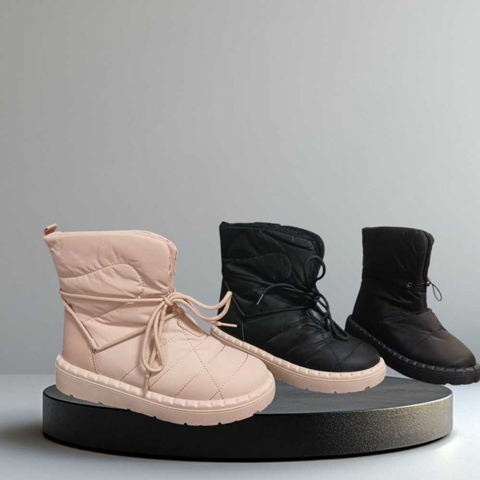 Круті дутики!Теплі і легенькі чоботи!Плащівка на дуже теплому хутрі!